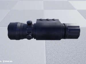 laser sight - attachment - pbr - 4k textures 3D Model
