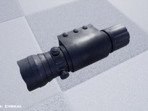 laser sight - attachment - pbr - 4k textures 3D Модель