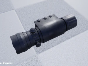 laser sight - attachment - pbr - 4k textures 3D Model