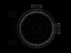 laser sight - attachment - pbr - 4k textures 3D Model