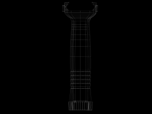 vertical grip - foregrip - attachment - pbr - 4k textures - unity - unreal 3D Model