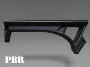 angled grip - foregrip - attachment - pbr - 4k textures - unity - unreal 3D Model