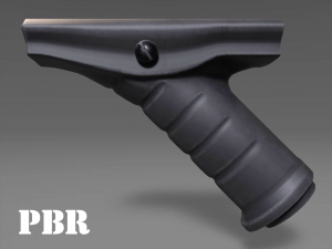 angled grip - foregrip - attachment - pbr - 4k textures - unity - unreal Modèle 3D