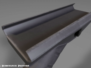 angled grip - foregrip - attachment - pbr - 4k textures - unity - unreal 3D 모델