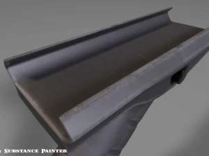 angled grip - foregrip - attachment - pbr - 4k textures - unity - unreal 3D Model