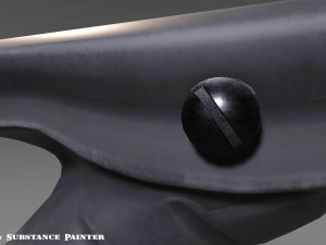 angled grip - foregrip - attachment - pbr - 4k textures - unity - unreal 3D 모델