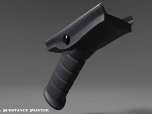 angled grip - foregrip - attachment - pbr - 4k textures - unity - unreal 3D Model