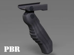 Klappgriff - Vordergriff - Befestigung - PBR - 4K-Texturen - Einheit - unwirklich 3D Modell