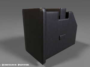 box magazine - clip - foregrip - attachment - pbr - 4k textures - unity - unreal Model 3D