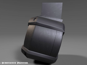 round drum magazine - attachment - pbr - 4k textures - unity - unreal Modelo 3D