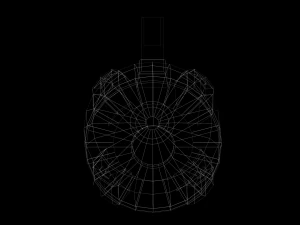 круглий барабанний журнал - вкладення - pbr - текстури 4k - unity - unreal 3D Модель