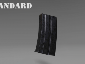 ammunition magazine - clip - attachment - pbr - 4k textures - unity - unreal Modèle 3D