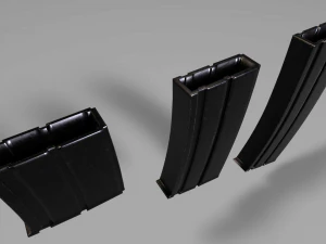 ammunition magazine - clip - attachment - pbr - 4k textures - unity - unreal 3D Model