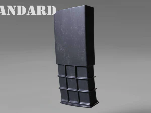 ammunition magazine - clip - attachment - pbr - 4k textures - unity - unreal 3D Model