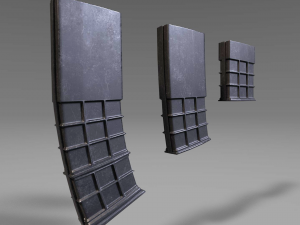ammunition magazine - clip - attachment - pbr - 4k textures - unity - unreal Modelo 3D