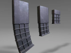 ammunition magazine - clip - attachment - pbr - 4k textures - unity - unreal 3D Model