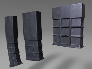 ammunition magazine - clip - attachment - pbr - 4k textures - unity - unreal Modelo 3D