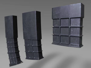ammunition magazine - clip - attachment - pbr - 4k textures - unity - unreal 3D Model