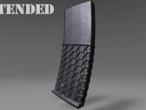 ammunition magazine - clip - attachment - pbr - 4k textures - unity - unreal 3D Model