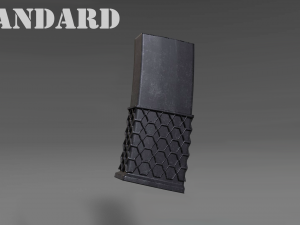 ammunition magazine - clip - attachment - pbr - 4k textures - unity - unreal 3D Model