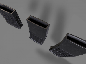 ammunition magazine - clip - attachment - pbr - 4k textures - unity - unreal 3D Model