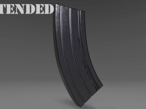 ammunition magazine - clip - attachment - pbr - 4k textures - unity - unreal Modelo 3D