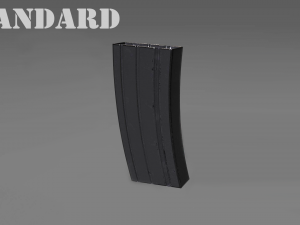 ammunition magazine - clip - attachment - pbr - 4k textures - unity - unreal Modelo 3D