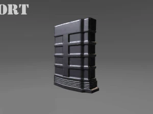 munitiemagazijn - clip - bijlage - pbr - 4k-texturen - eenheid - onwerkelijk 3D Model