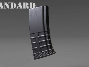 ammunition magazine - clip - attachment - pbr - 4k textures - unity - unreal 3D Model