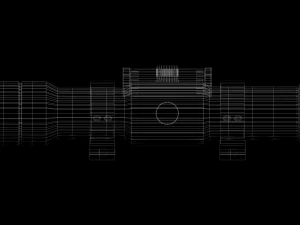 rifle scope - sight - attachment - pbr - 4k textures - unity - unreal 3D Model