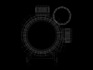 rifle scope - sight - attachment - pbr - 4k textures - unity - unreal 3D Модель