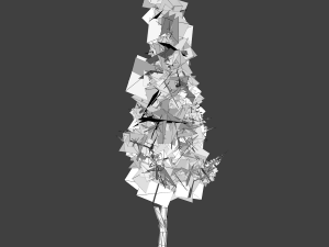 tree pack 1blackgum 3D 模型