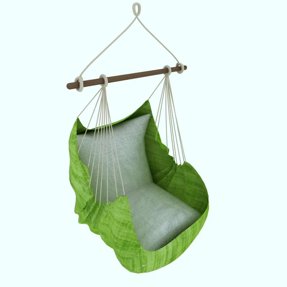 झूला कुर्सी 3D मॉडल .c4d .max .obj .3ds .fbx .stl .blend 