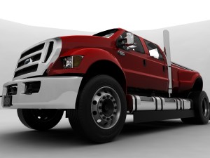 2005 ford f-650 super duty 3D-Modell