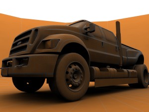 2005 ford f-650 super duty Modèle 3D
