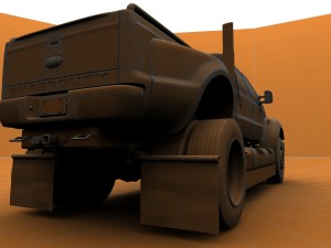 2005 ford f-650 super duty Modèle 3D
