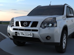 nissan x-trail Modelo 3D