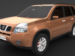 nissan x-trail Modelo 3D