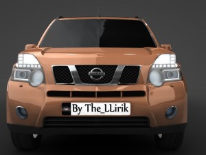 nissan x-trail Modelo 3D