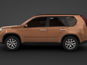 nissan x-trail Modelo 3D