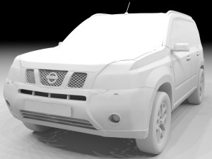 nissan x-trail Modelo 3D