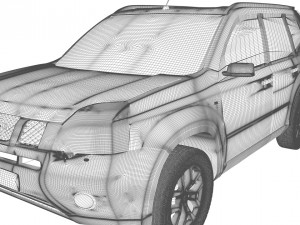 nissan x-trail Modelo 3D