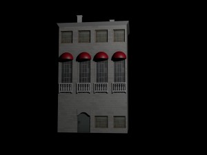 white building 3D Модель