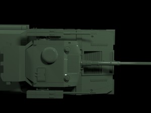 concept tank-air defence vehicle 3D 모델