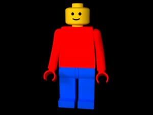 Lego Mensch 3D Modell