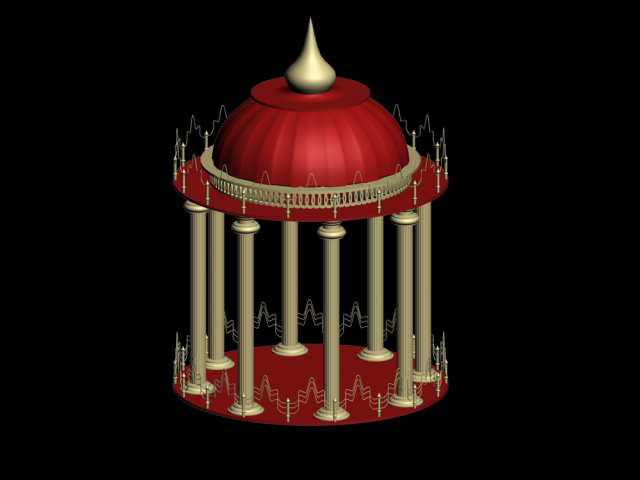 church 3D 모델 .c4d .max .obj .3ds .fbx .stl .blend 
