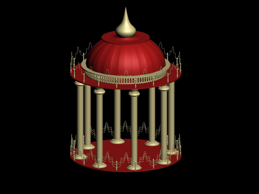 church 3D Model .c4d .max .obj .3ds .fbx .stl .blend