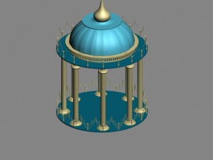 church 3D 모델