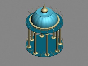 church 3D 모델