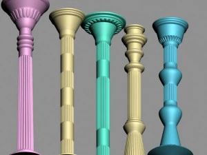 column 3D Model